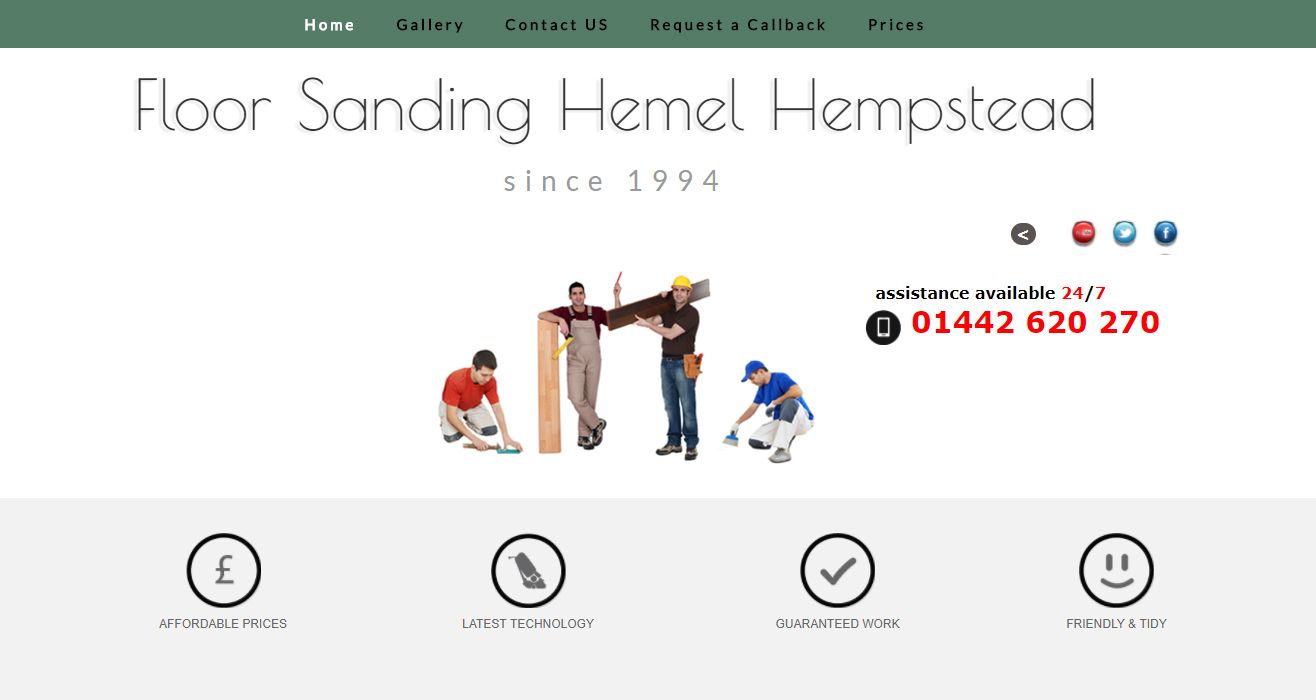 Floor Sanding Hemel Hempstead, HP2 Affordable Wood Floor Resurface